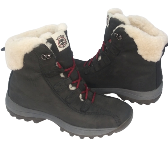 shearling lined timberland boots